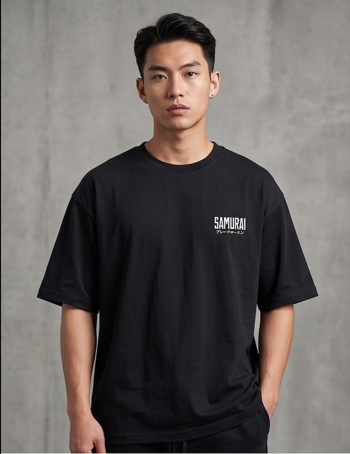 Unisex Oversized Classic T-Shirt — Samurai