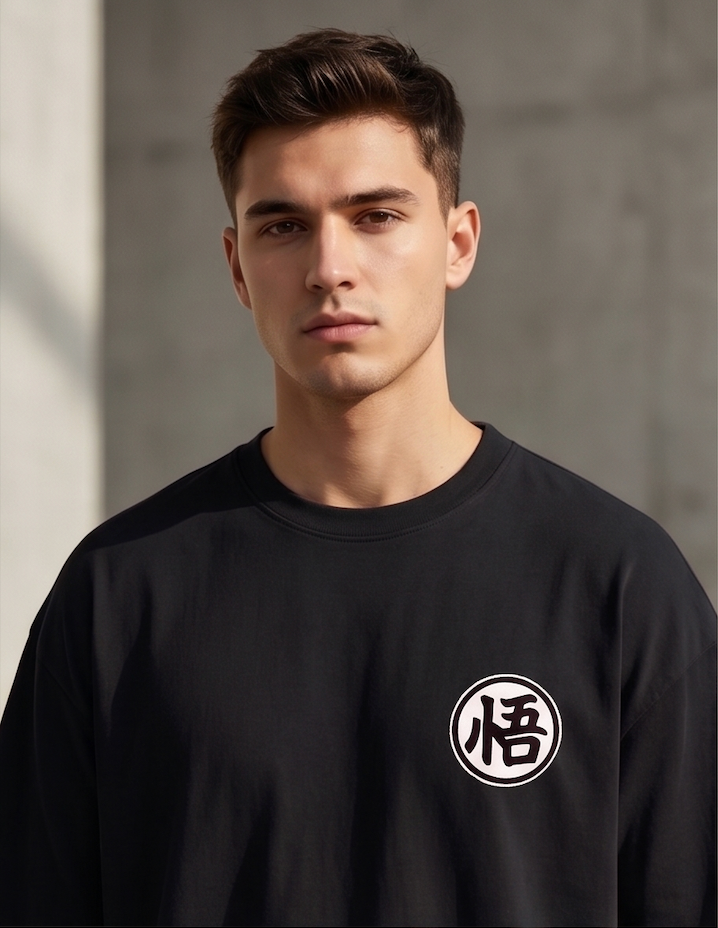 Unisex Terry Oversized Tee — Son Goku