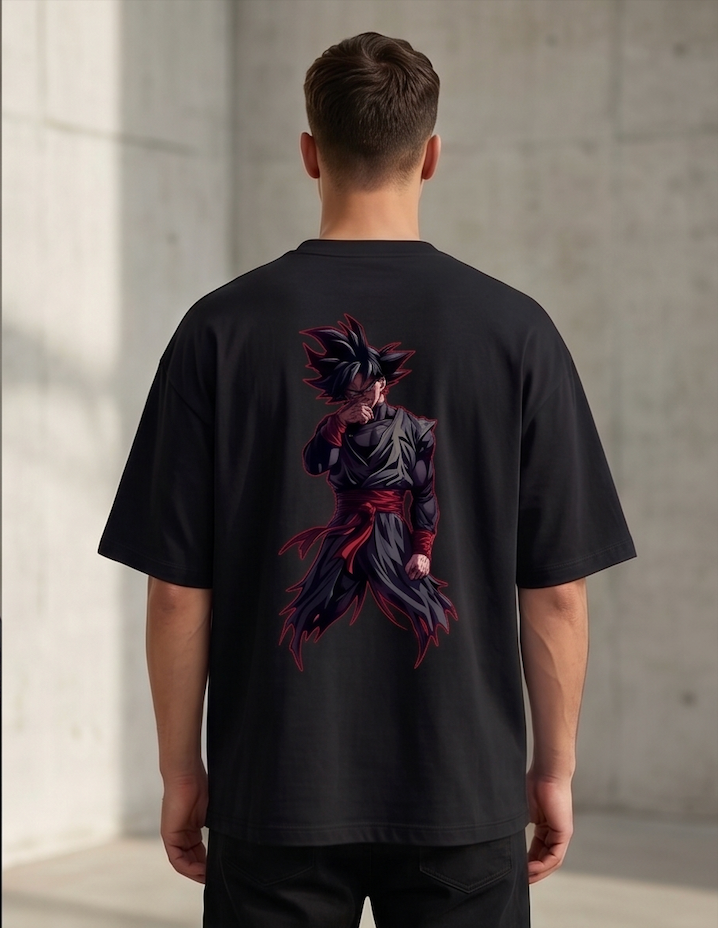 Unisex Terry Oversized Tee — Son Goku