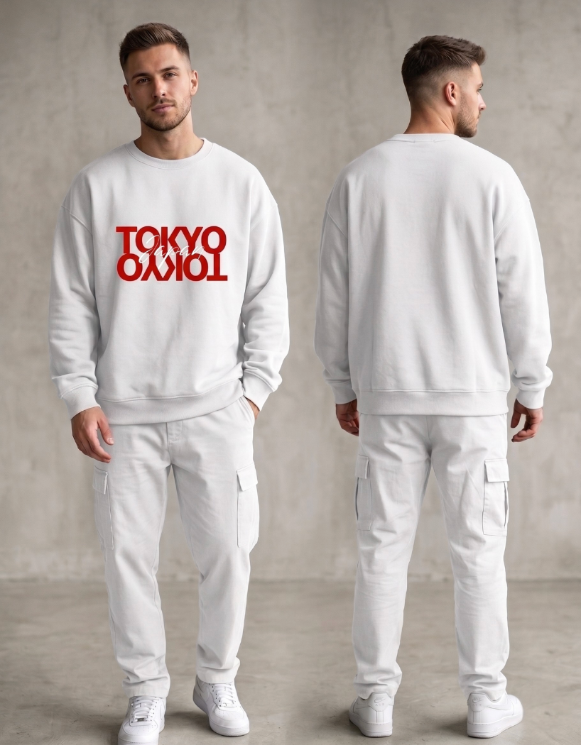 Unisex Oversized Sweatshirt — Tokyo