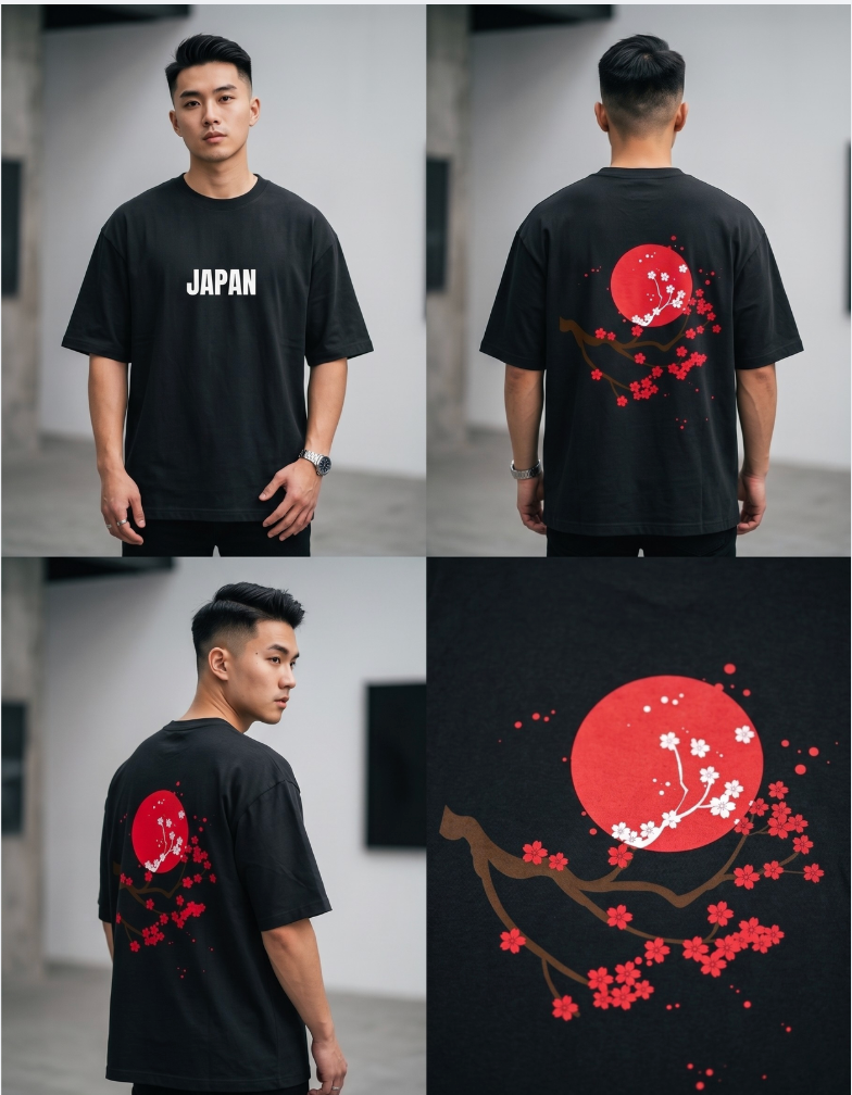 Unisex Oversized Classic T-Shirt — Japan