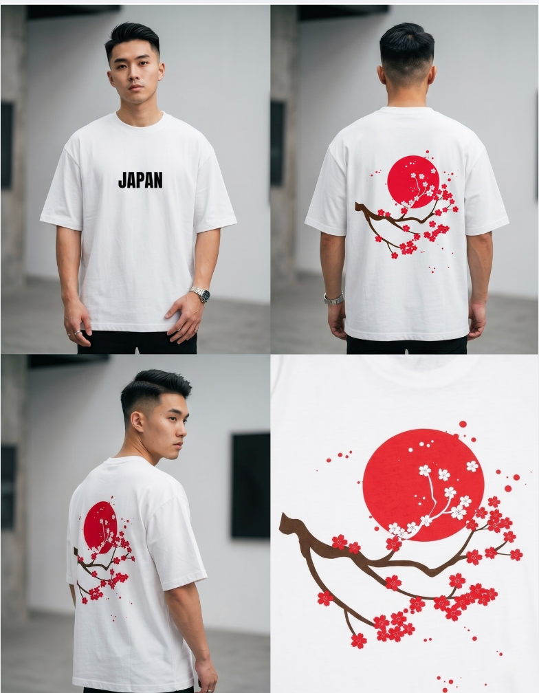 Unisex Oversized Classic T-Shirt — Japan